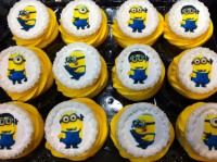 Cupcakes Minions Pasta Americana